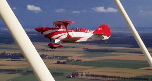 Stephane in his Pitts Special