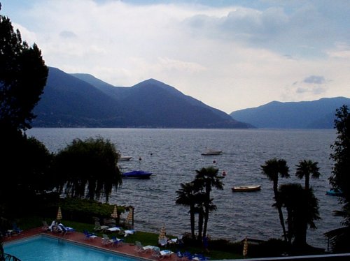 View from the room, Ascona, Switzerland