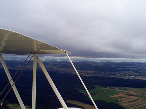 Under the clouds, somewhere in Germany